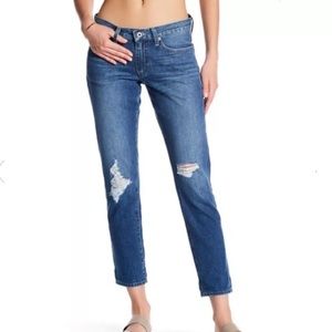 Lucky Brand sienna slim boyfriend distressed jean